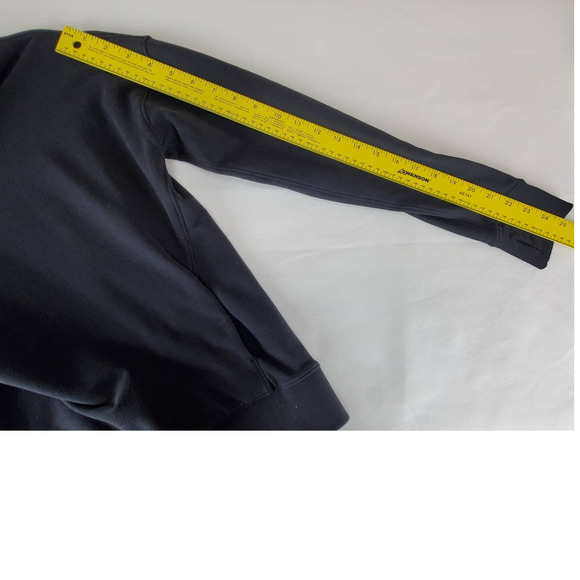 Lululemon Go Forward Black Turtleneck Cowlneck Pullover Sweater Sweatshirt Sz 4 - Picture 10 of 10